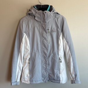Gerry Gray and White Women’s Winter Coat Ski Jacket